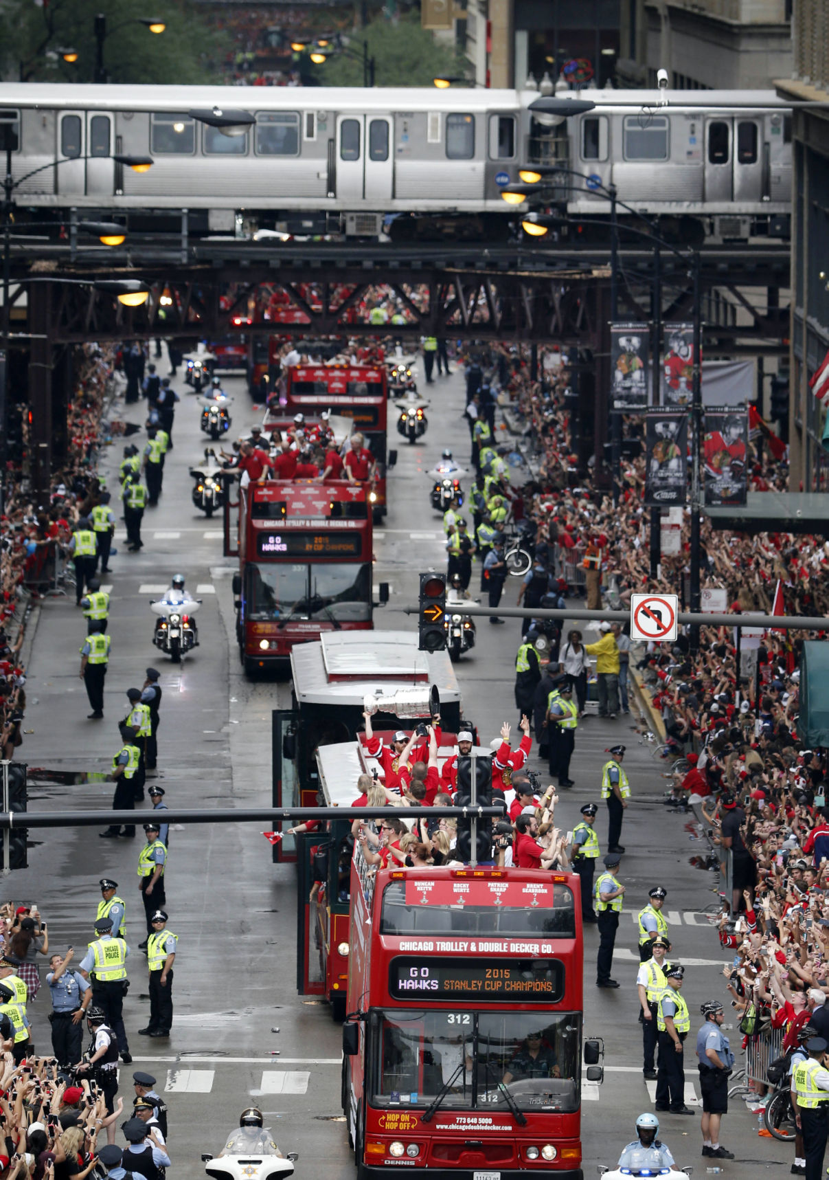 Parade route